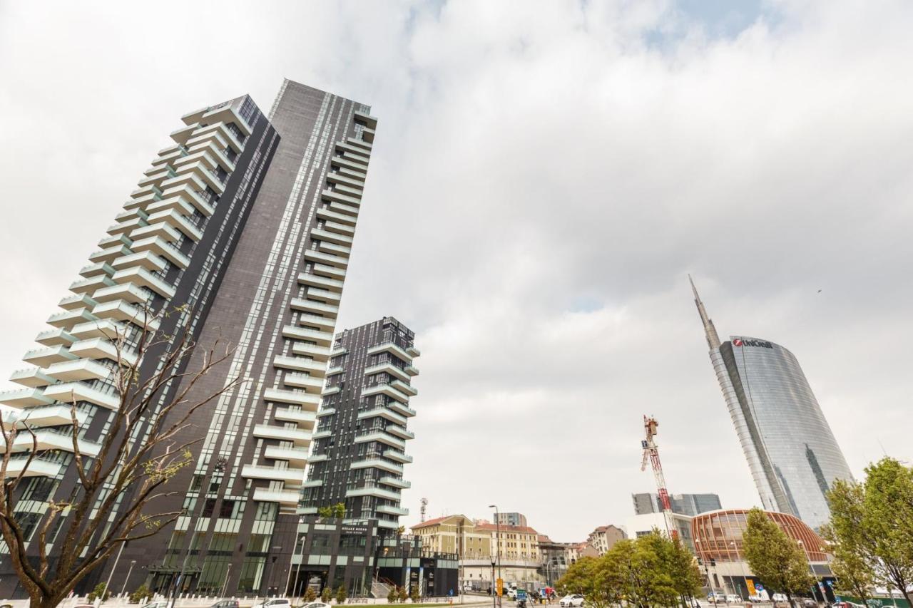 Stylish Elegant Suite In Torre Solaria With Exclusive Milan'S View Milão Exterior foto